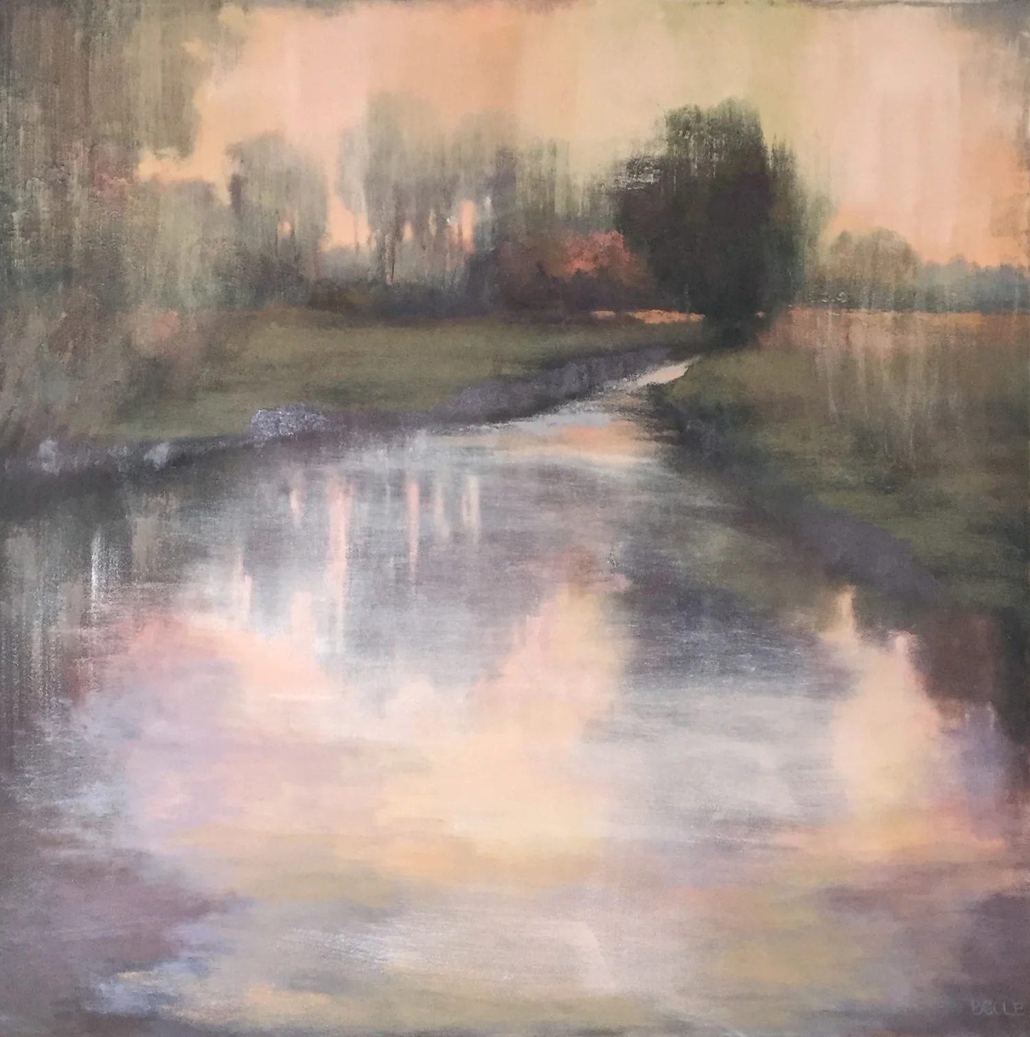 Solitude ©Beth Cole | Oil on Canvas | 36 x 36