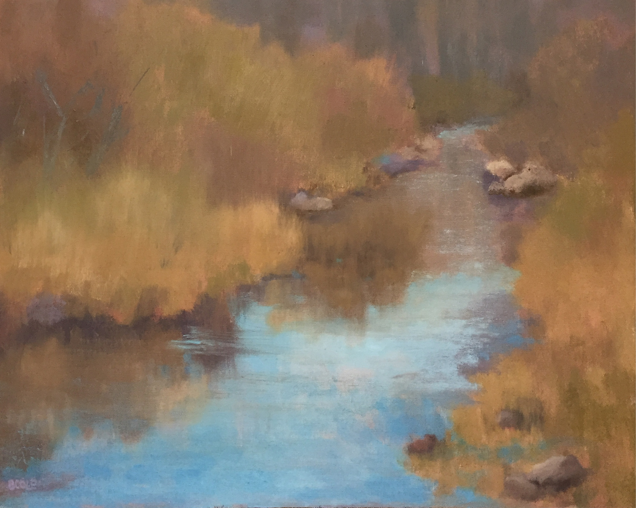 Sky Light 16 x 20 - Oil on Panel