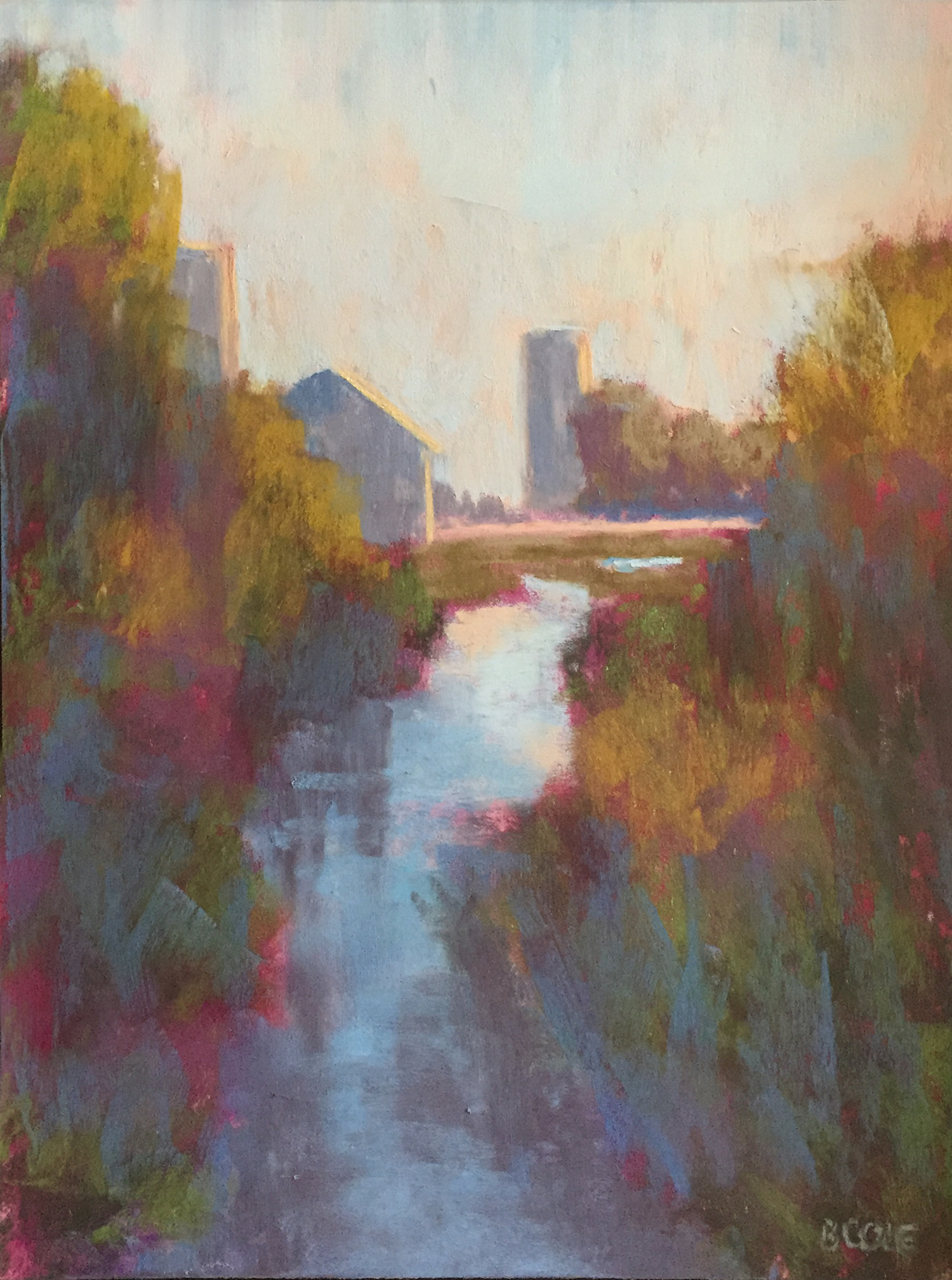 Shimmer - 9 x 12 - Pastel