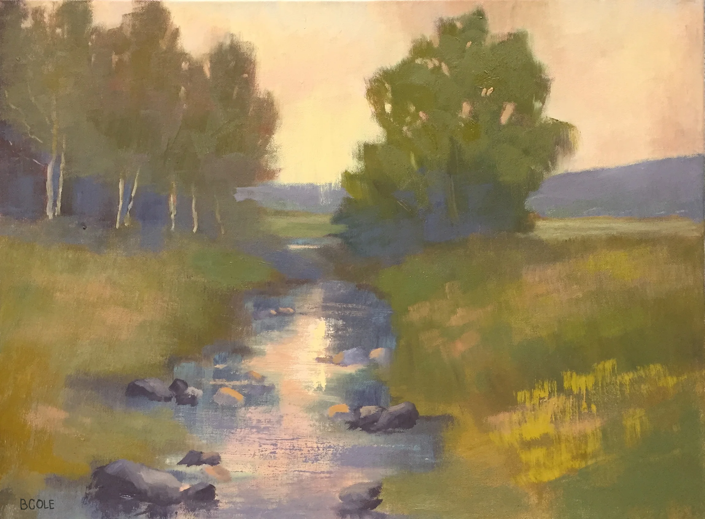 Glimmer - 18 x 24 - Oil on Canvas