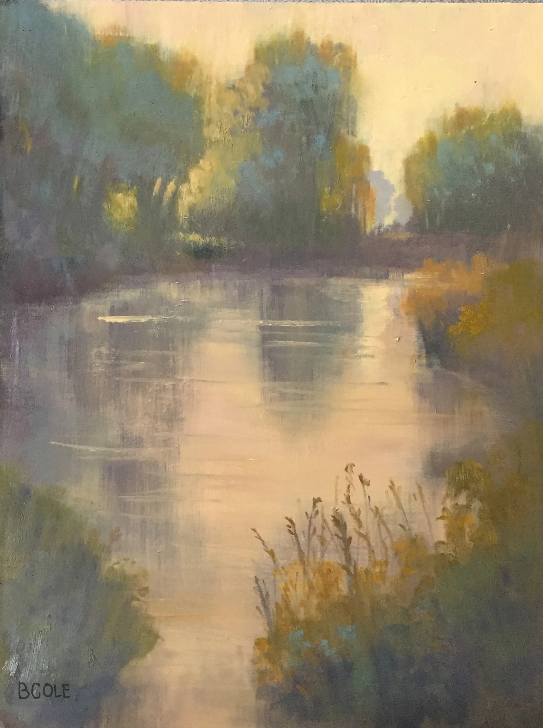 Stillness - 18 x 24 - Oil on Cradled Wood