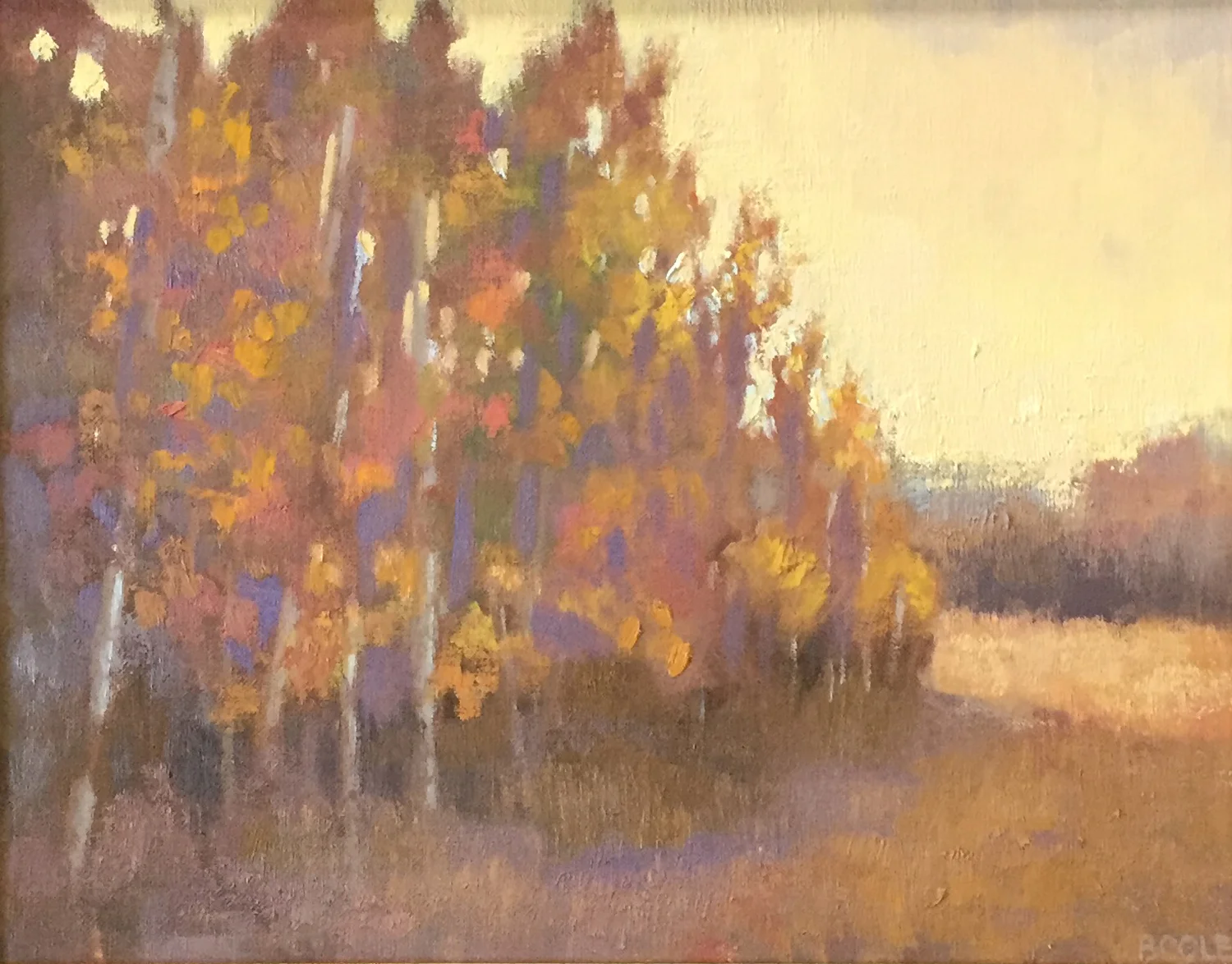 Upward - 11 x 14 - Oil on Canvas