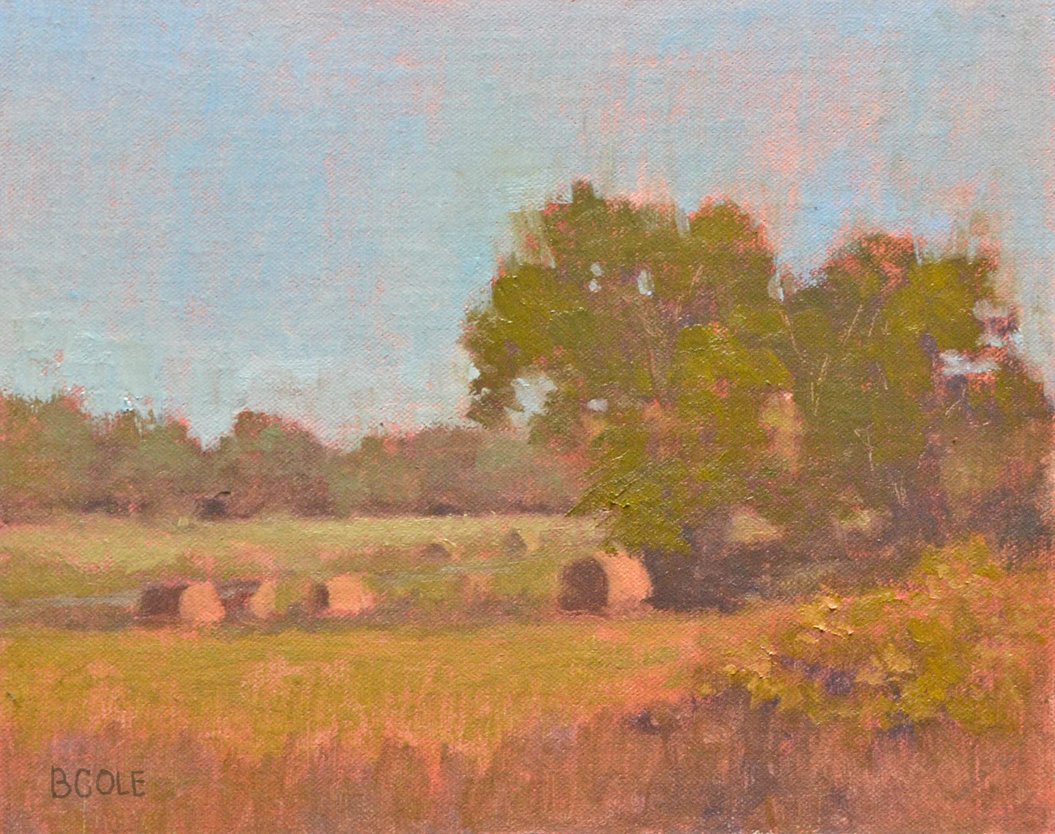 “At Peace” | Plein Air Oil on Linen | © Beth Cole | SOLD