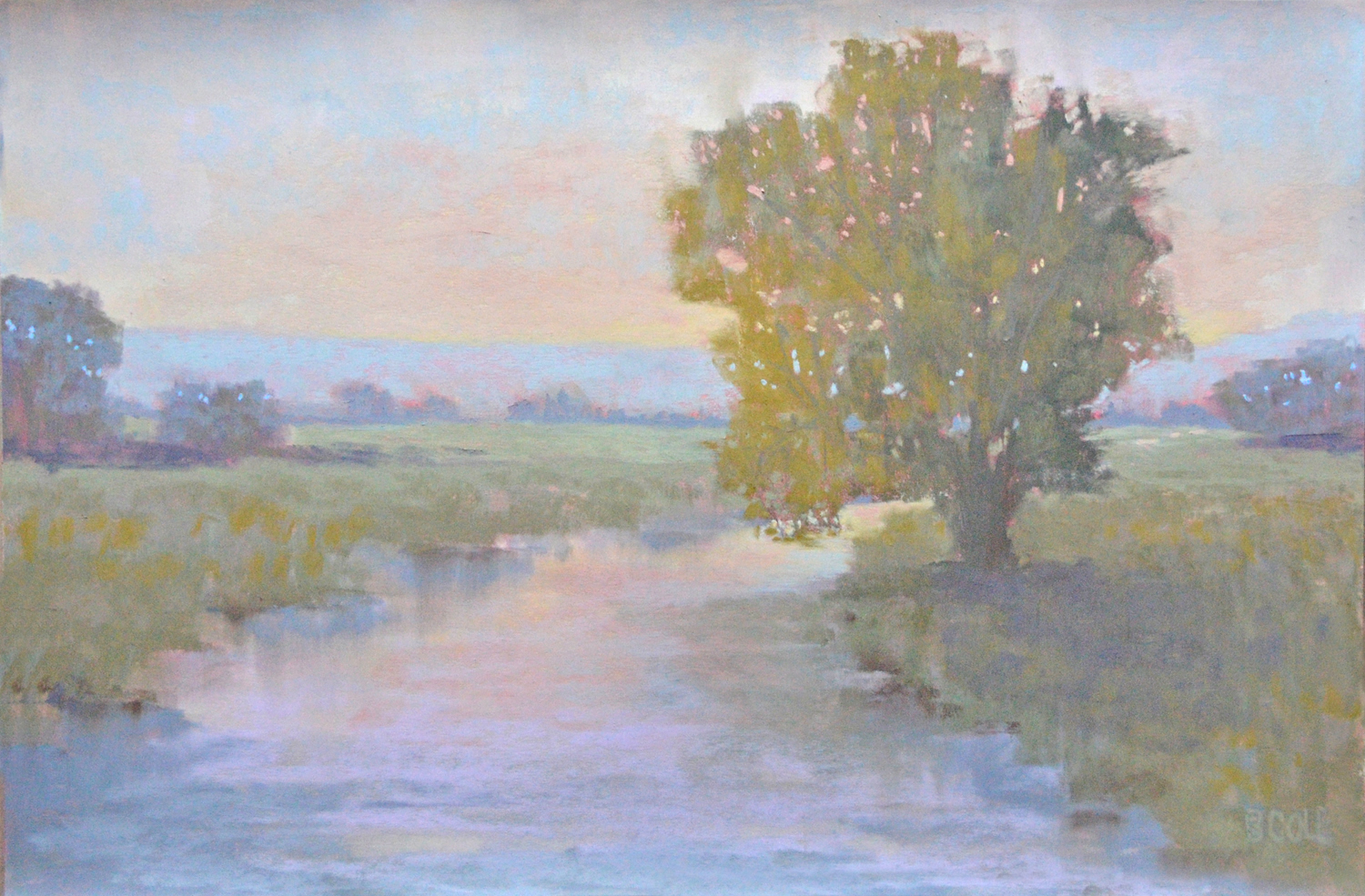 To A Faraway Land | Pastel on Paper | 18 x 24 | © Beth Cole