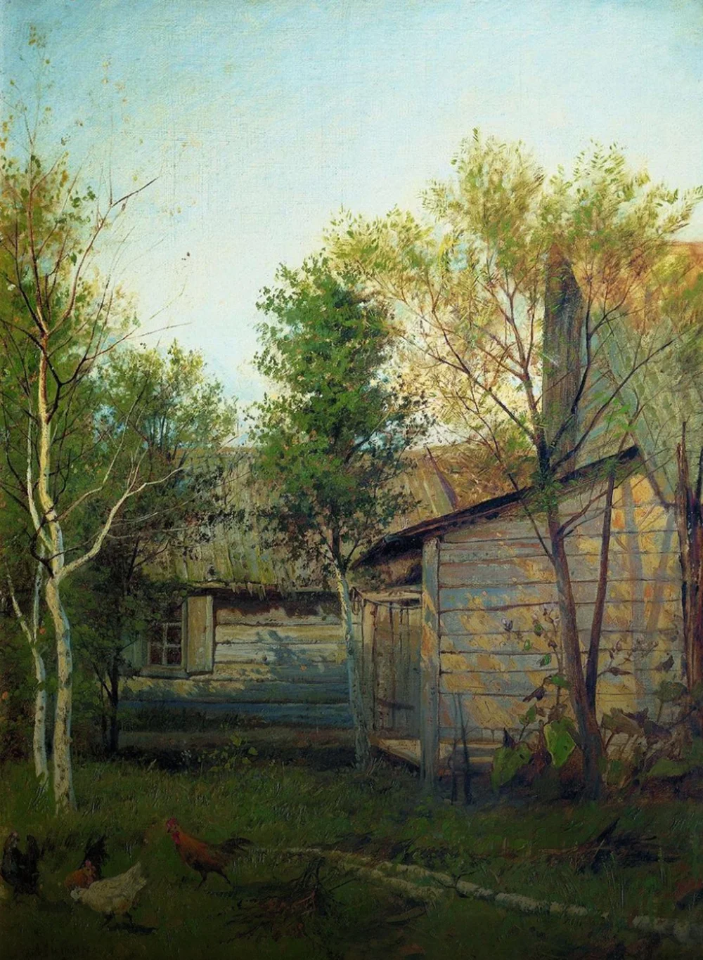 Sunny Day by Isaac Levitan