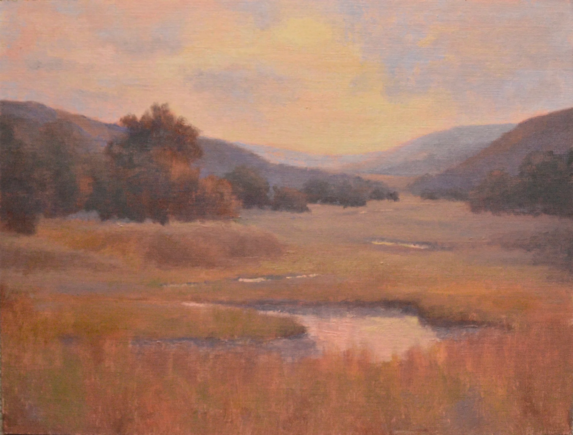 Meandering | 18 x 24 | Oil on Linen | © Beth Cole