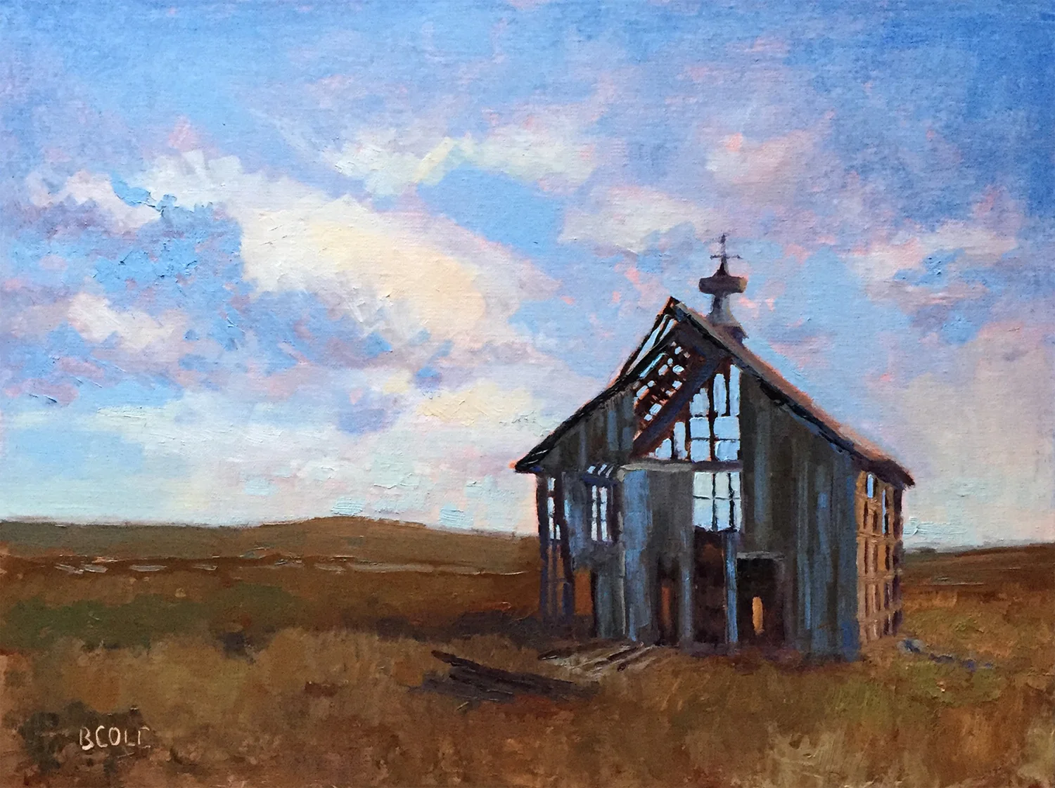 Vulnerable | Oil on Linen | 12 x 16 | © Beth Cole | SOLD