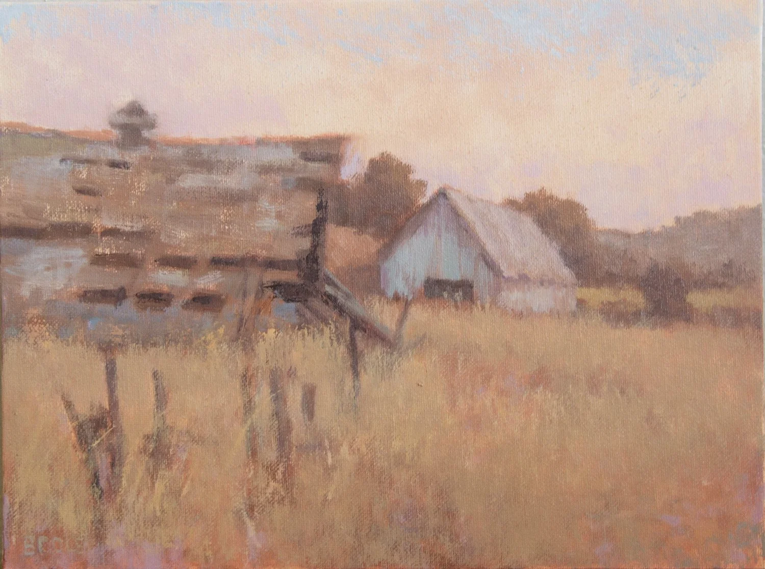 Remnants Oil Painting