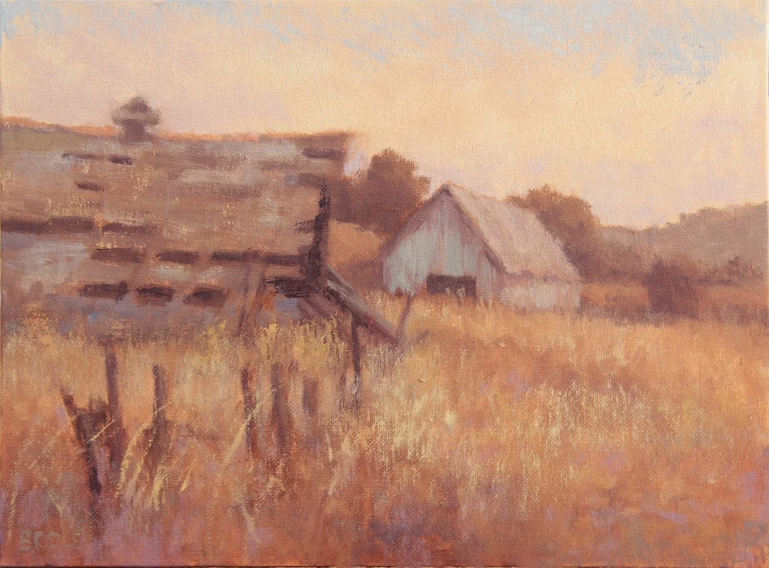 Remnants Oil Painting