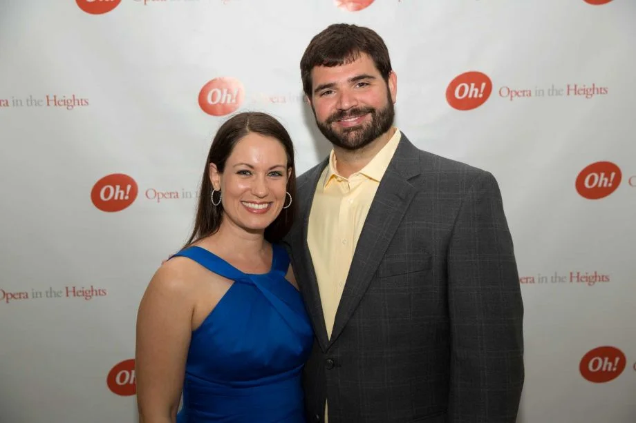Soprano Julia Engel and Tenor James Chamberlain, Photo by Carl Cramer. 