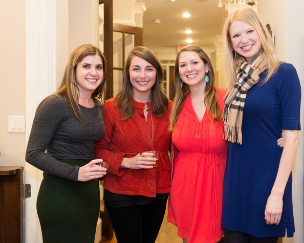 Elizabeth Yarotsky, Carli Baker, Natalie Murdock, Lauren Bryan. Photo by Deji Osinulu Photography