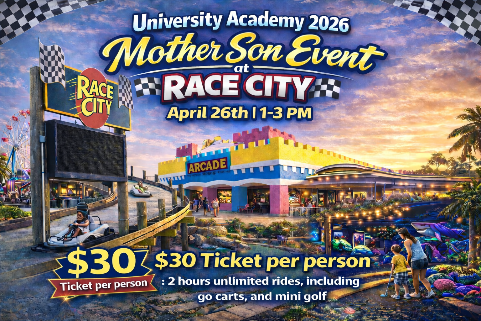 Mother Son Event-one ticket PER PERSON