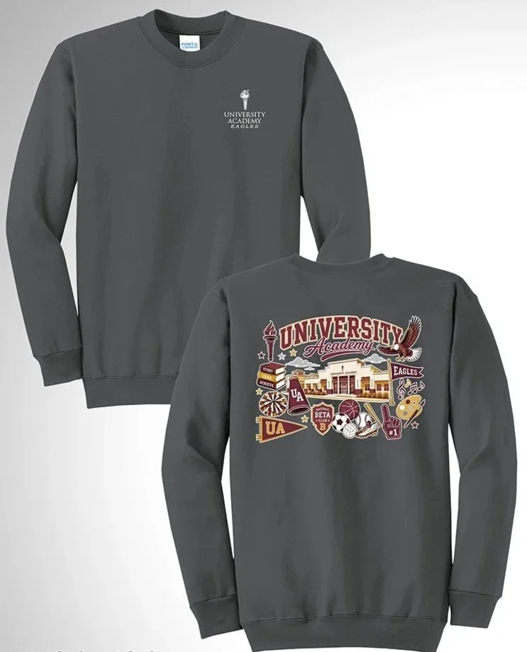 Collage Crewneck Sweatshirt