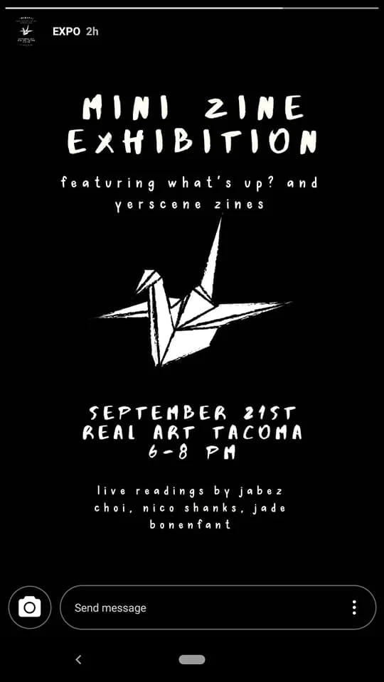 What's Up Zine Showcase