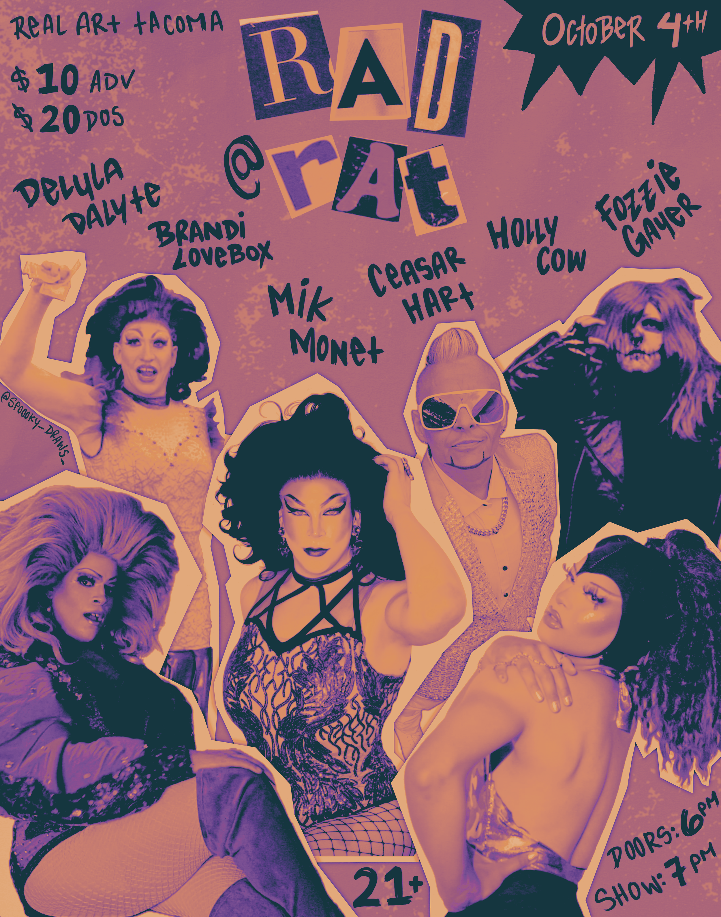 Real Art Tacoma Presents: RAD AT RAT