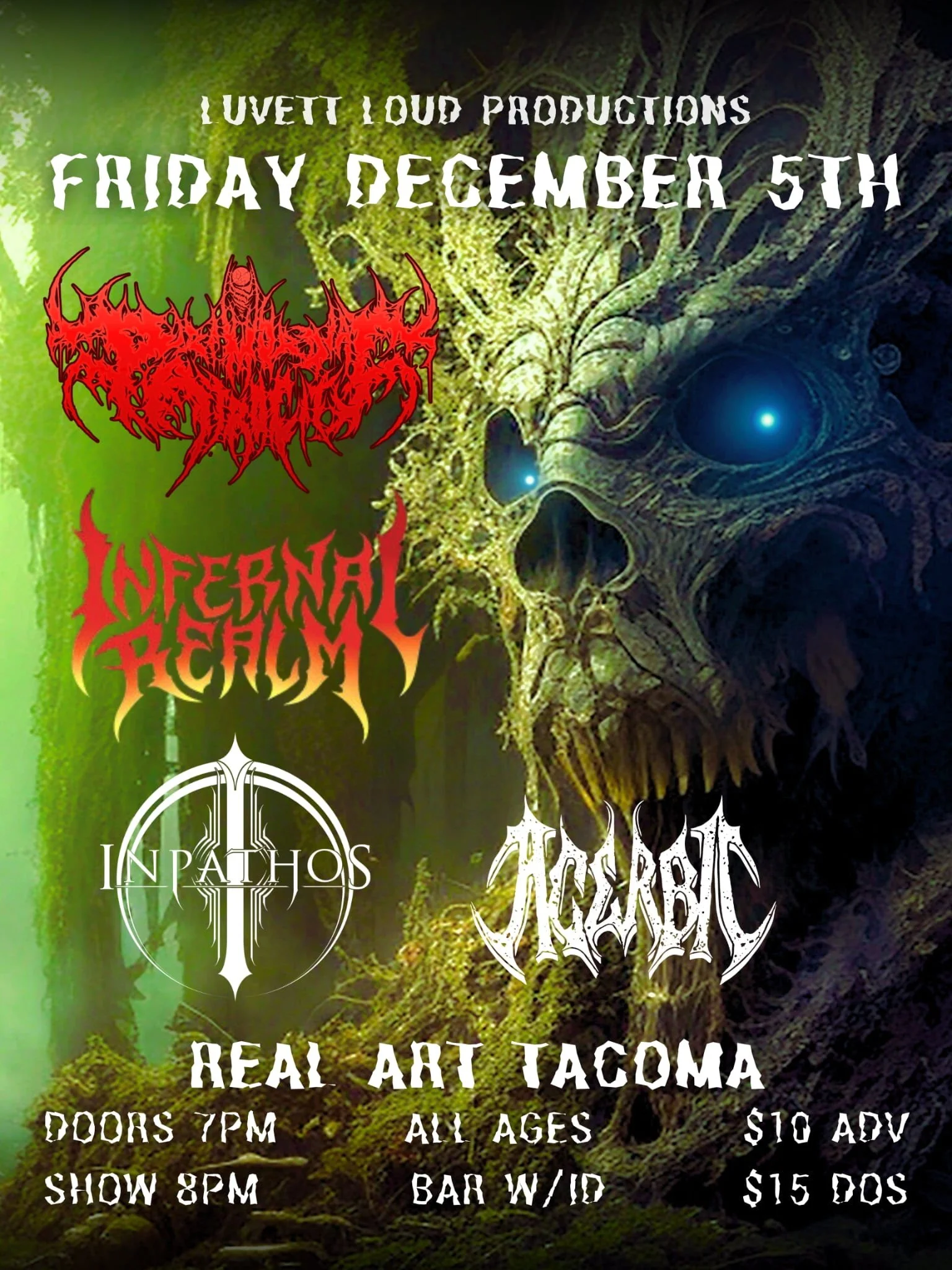 Luvett Loud Productions Presents: Primordial Atrocity, Infernal Realm ...