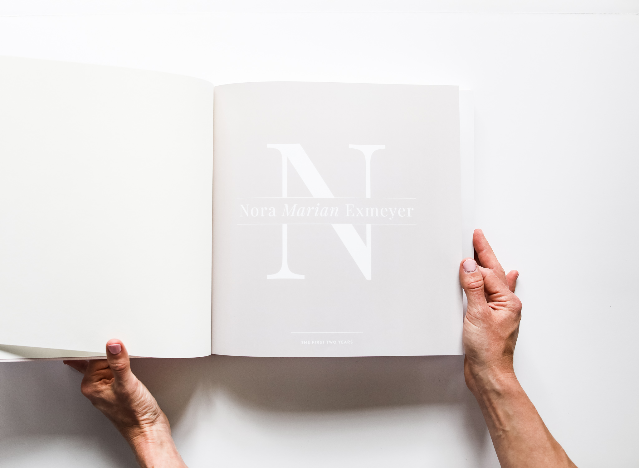 Modern Baby Book by Catherine Saunders | All The Best - custom photo books, video, editing