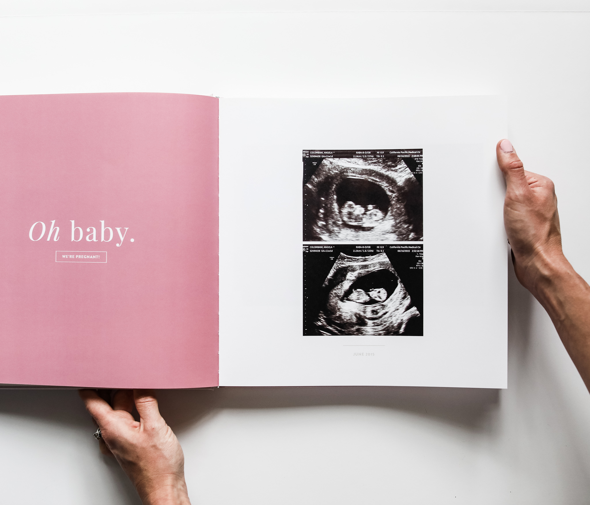 Modern Baby Book by Catherine Saunders | All The Best - custom photo books, video, editing