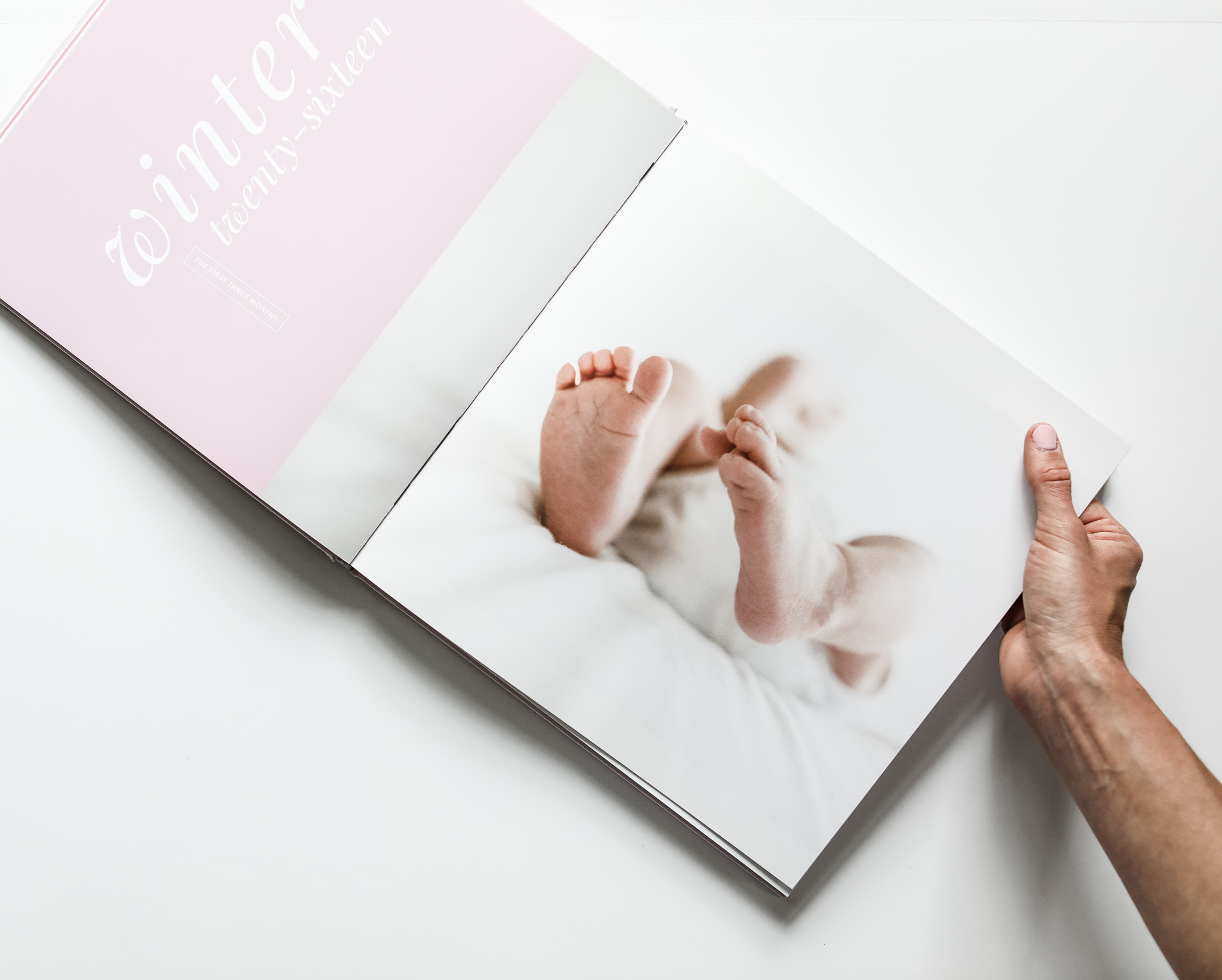 Modern Baby Book by Catherine Saunders | All The Best - custom photo books, video, editing