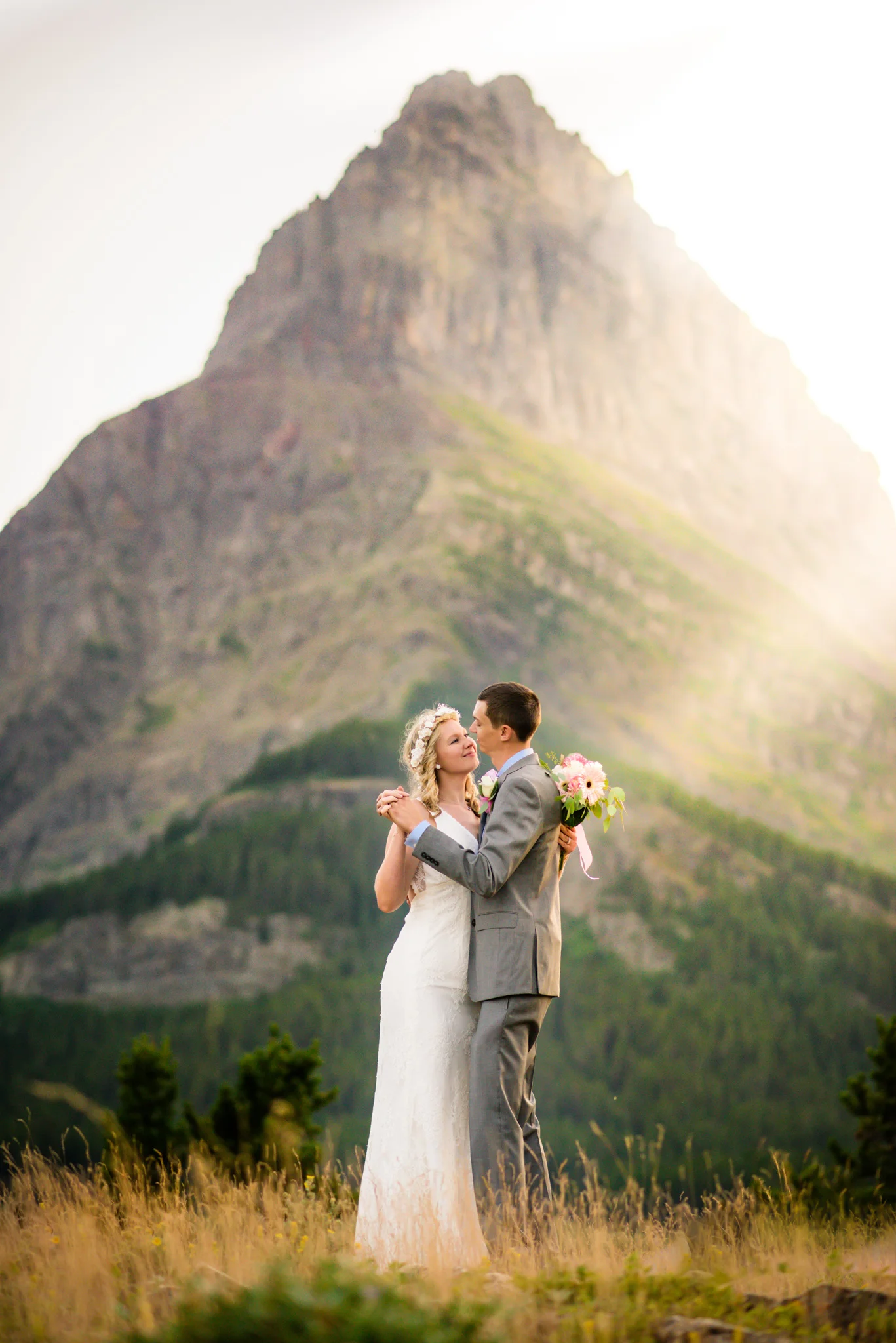 Many Glacier Wedding photographer