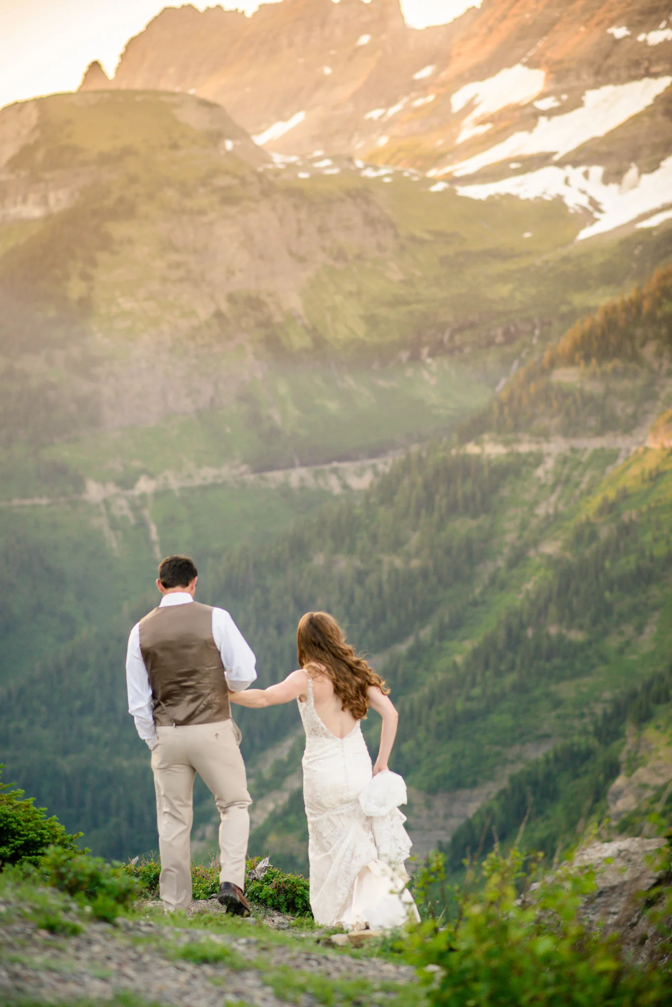 Glacier Park Wedding photographer