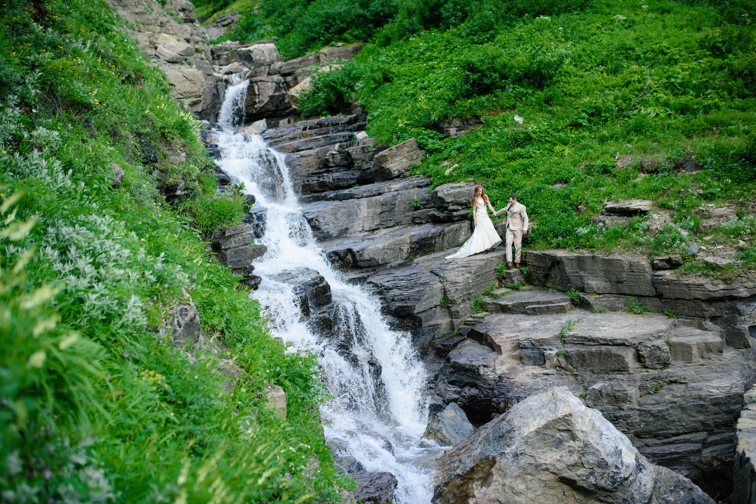 Glacier park elopement