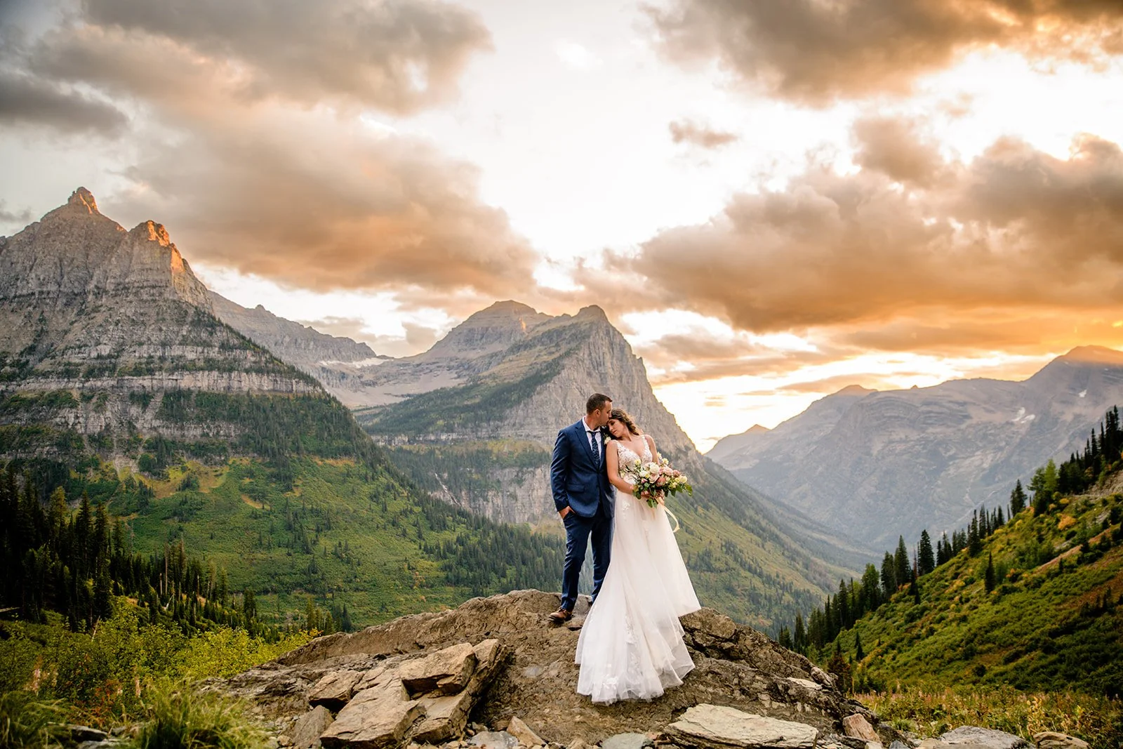 Glacier National Park Elopement Photographers