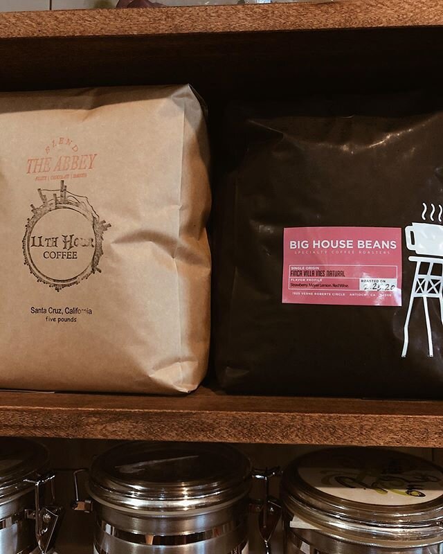 Here at The Abbey, we are excited to host @bighousebeans as a guest roaster! We are so proud to partner with a brand that is dedicated to bringing coffee that is made with kindness, redemption, &amp; a whole lotta love to both customers &amp; their e