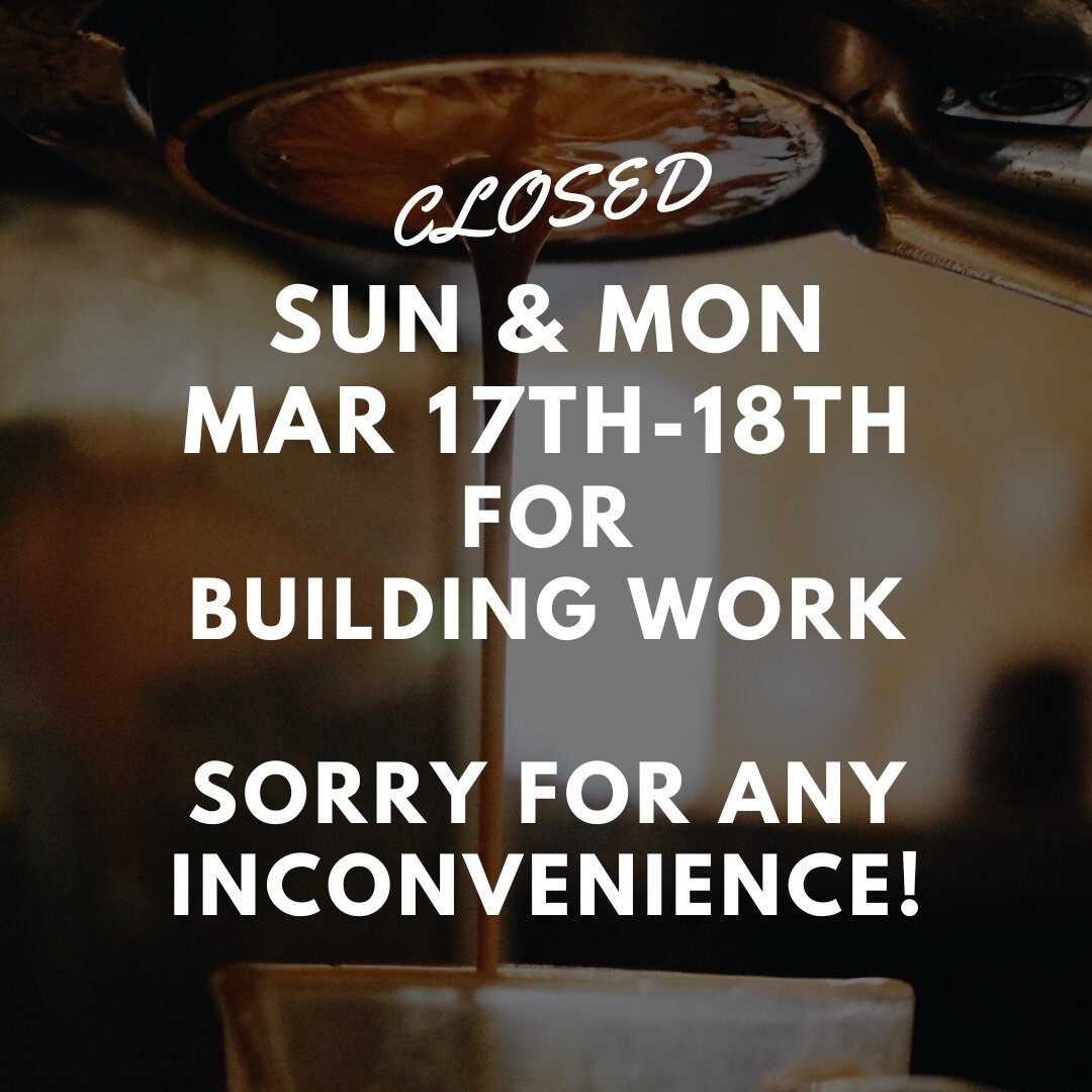 Hello Friends! I am so sad to let you know that due to extenuating circumstances requiring some building work, we will be closed at least Today and Tomorrow- which means we have to also cancel Flapjacks for Finals as well. We will miss all your shini