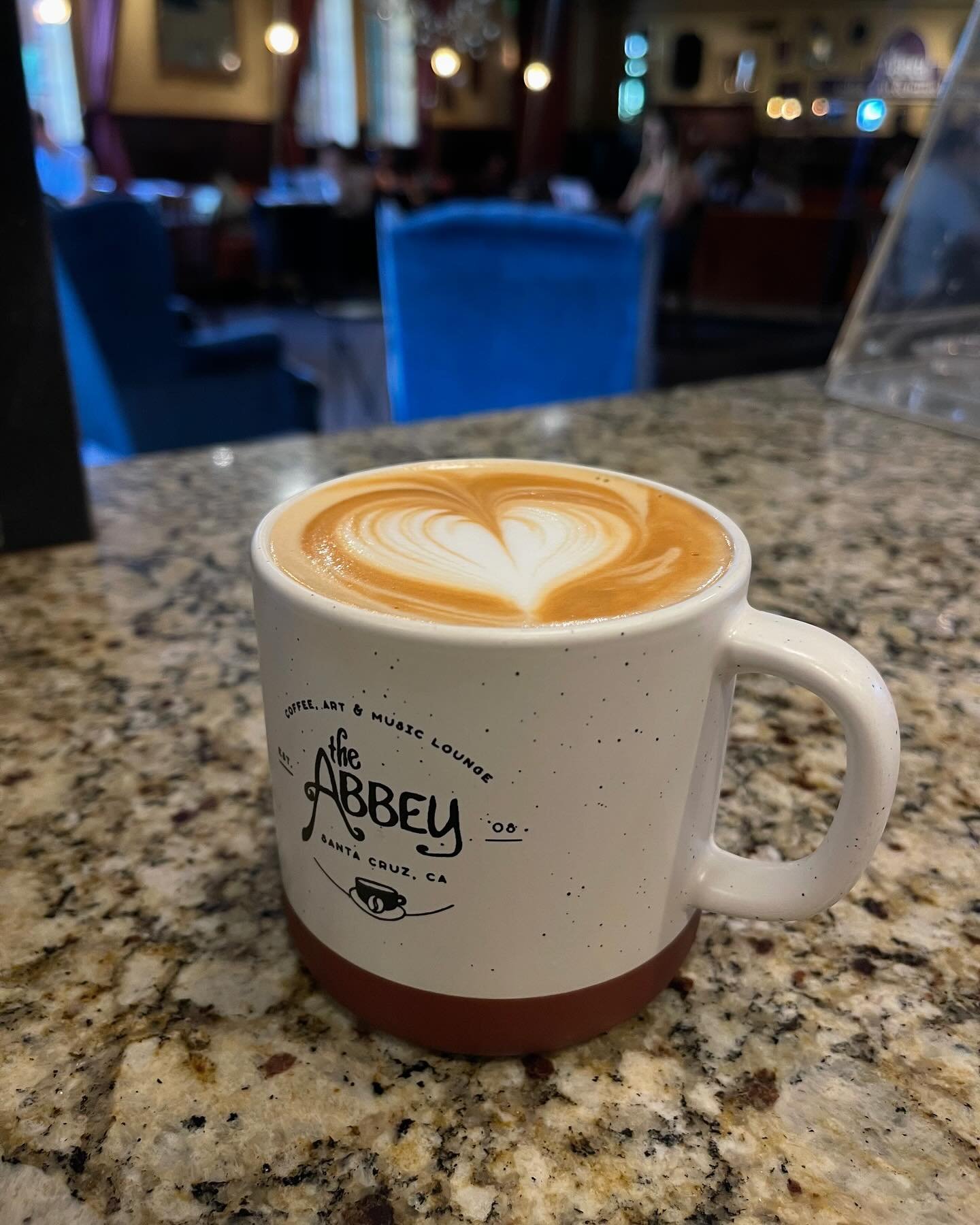 @cristalynmurray cute latte art 🤎 #latteart #santacruz