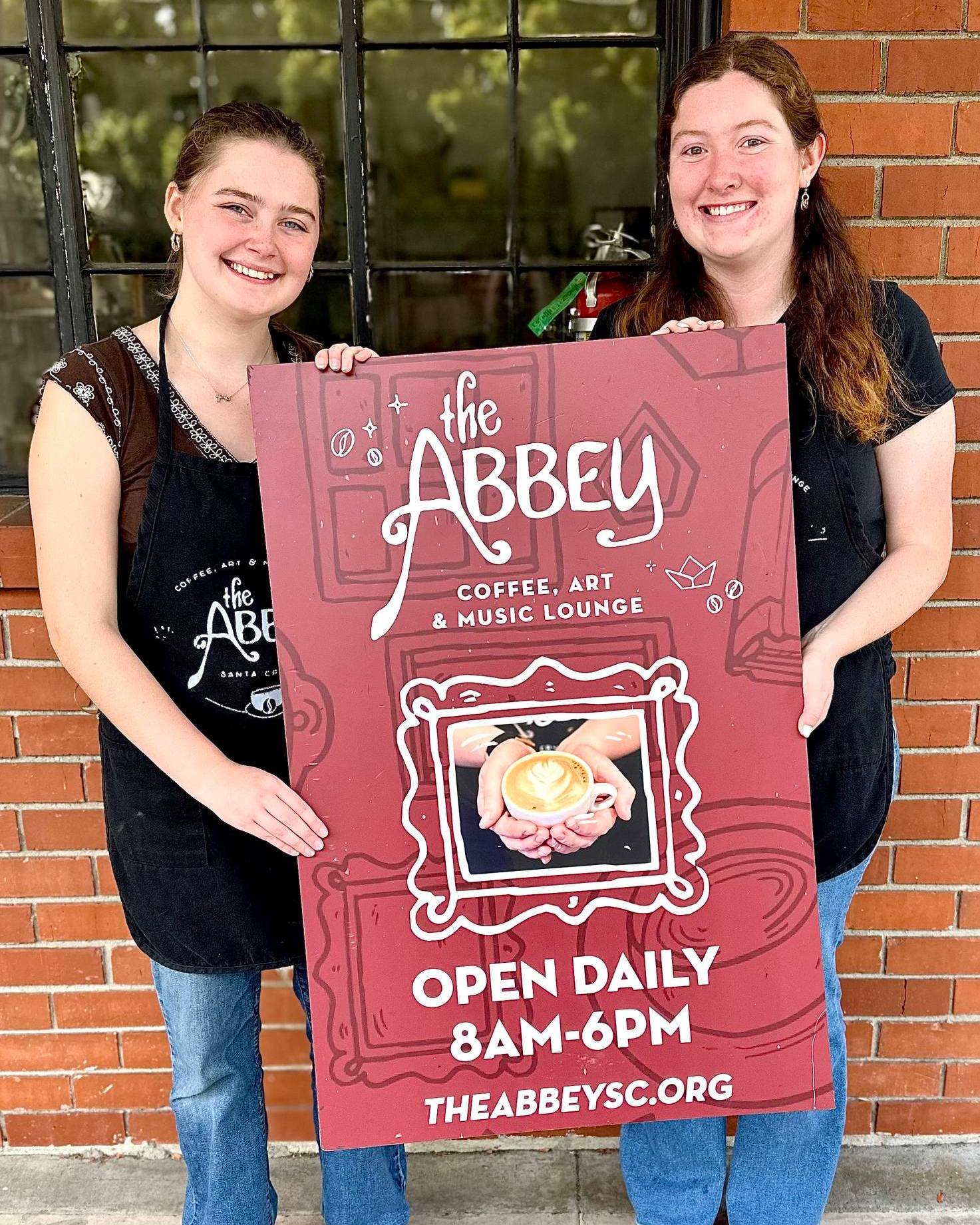 Hello friends- meet our summer Baristas working today Nevaeh and Abby. We are really excited for them to join our team and hope you all have a chance to say hi to them.
#theabbeysc