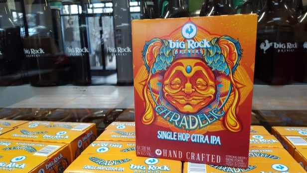 Big Rock started brewing Citradelic — made with the coveted Citra hop — in Calgary after it found great success in the Vancouver market. (Sarah Lawrynuik/CBC)