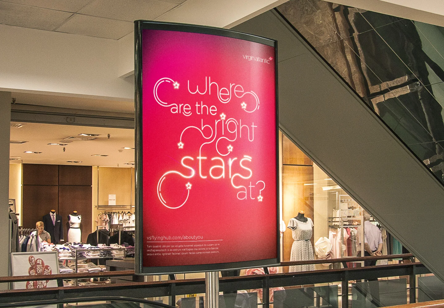 Communications throughout travel hubs.