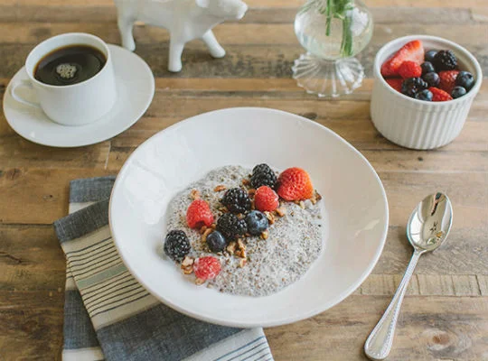 MARKS DAILY APPLE: Warm Chia Pudding 