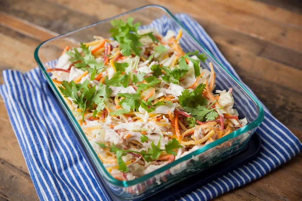 DARLING MAG: S hredded Chicken Slaw