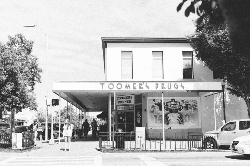 Auburn University | Toomers Corner |Aubrurn, AL | History of Toomers Corner |  Photos by Stevie Dee Photography