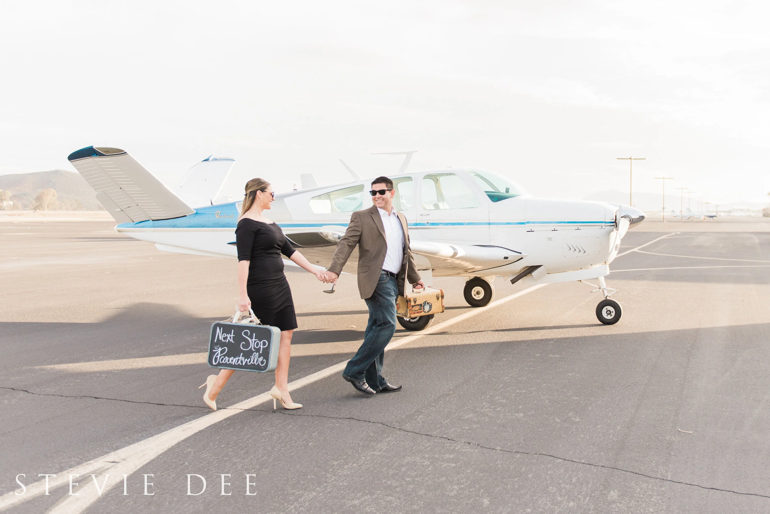 Next Stop: Parentville || Baby Annoucement || Temecula Photographer || Stevie Dee Photography