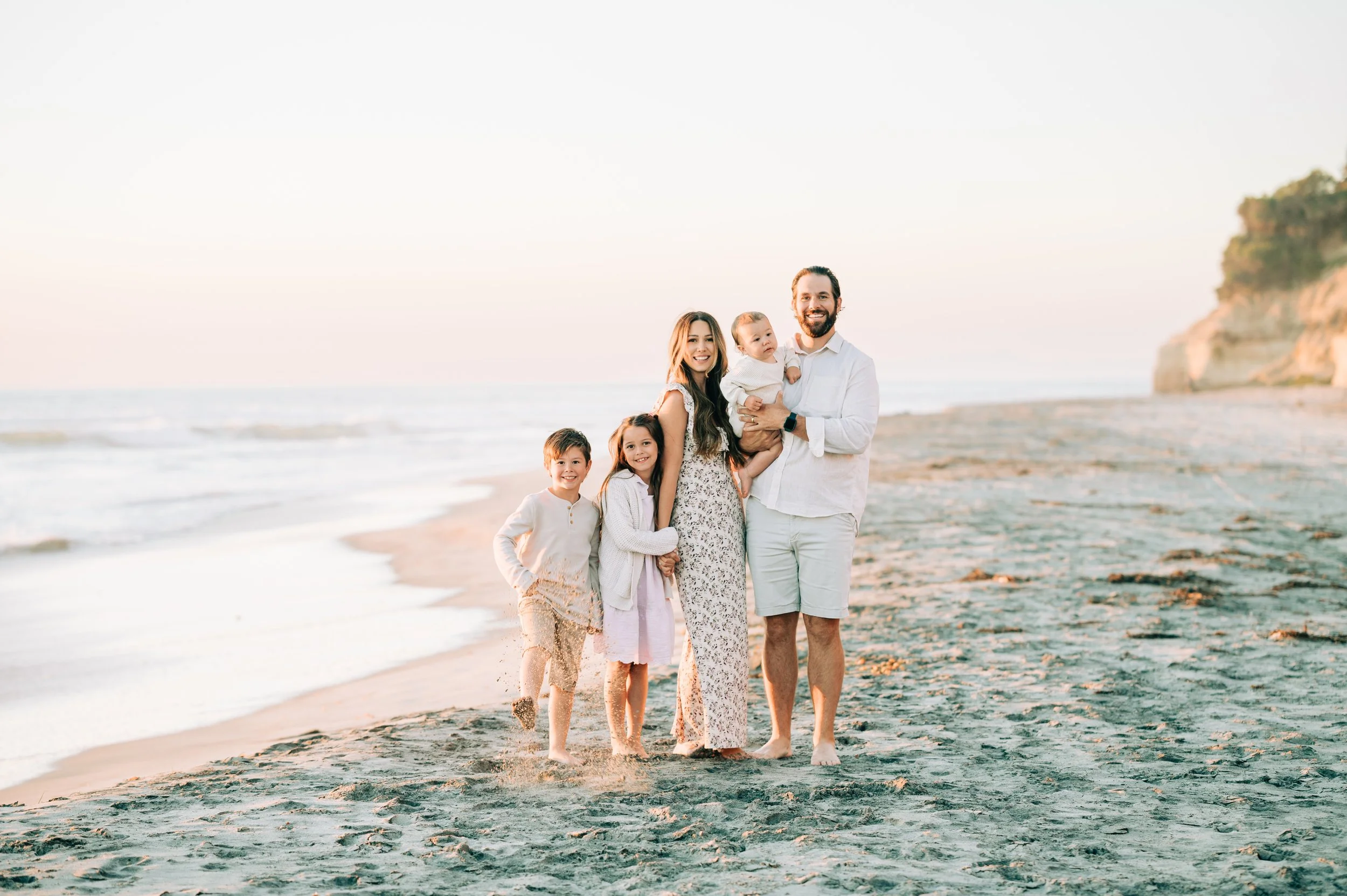 Shube Beach Family Session || San Diego Family Photographer || Stevie Dee Photography