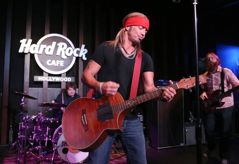 Casual Encounters Live Band Karaoke with Brett Michaels at The Hard Rock Cafe Hollywood!