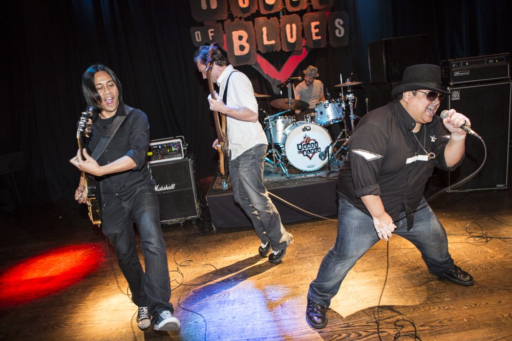 Casual Encounters Live Band Karaoke performing at a private event at House Of Blues Anaheim.