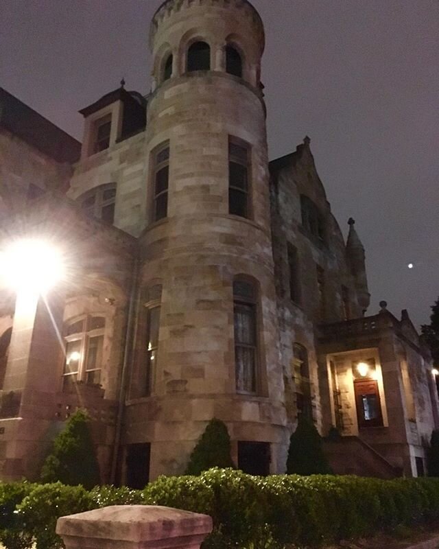 Living next door to this! Old Bailey (Barnum and Bailey) mansion in Harlem. A little spooky!