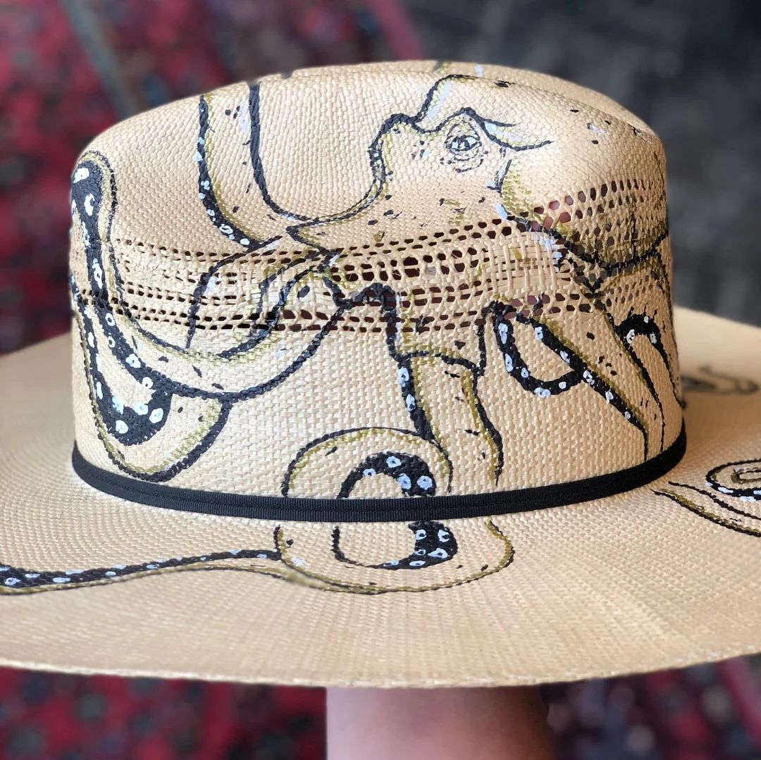 Octopus on Cowboy Hat