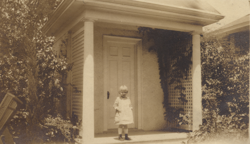 Alice Baker Jones Meyers, Baker Family Playhouse 1919, courtesy of Woodson Research Center.