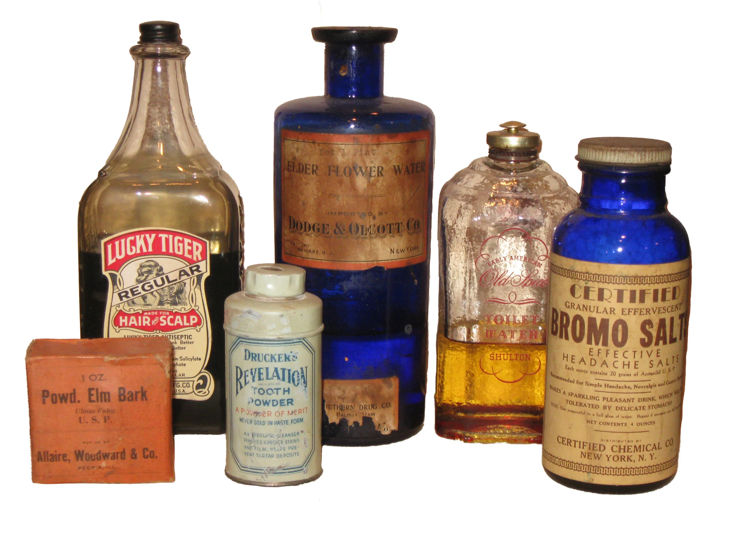 Medicine from Askew pharmacy, The Heritage Society Permanent Collection