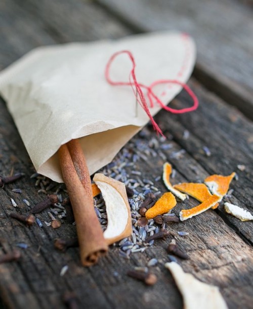 Cinnamon & clove fire starter via hellonatural
