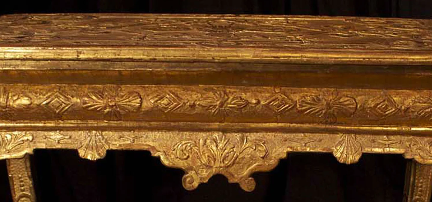 Georgian giltwood tables feat