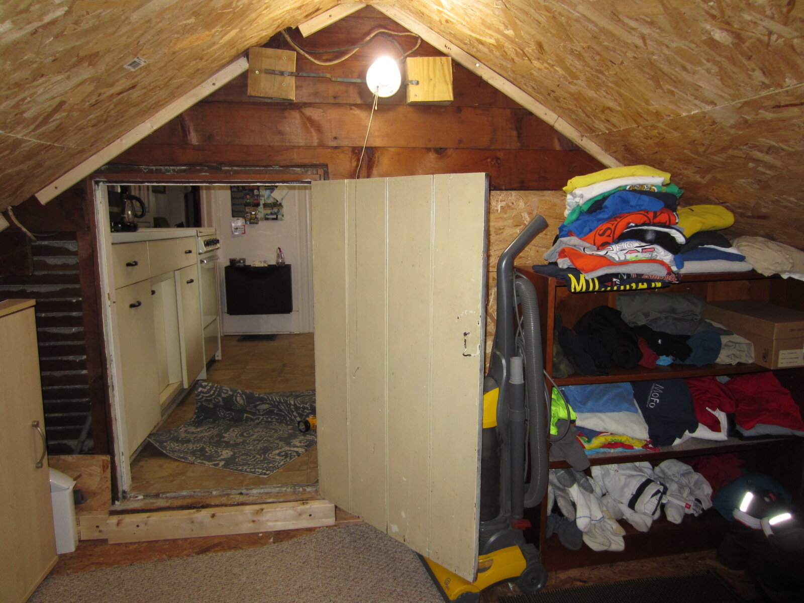 19 Attic end into kitchen before.JPG