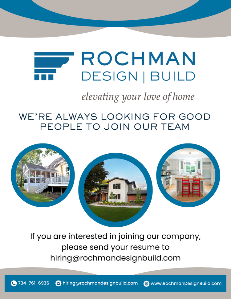 Join Our Team — Rochman Design | Build