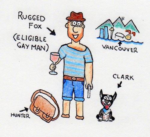 Self-Portrait. 2016. Illustration by Sean Robert.