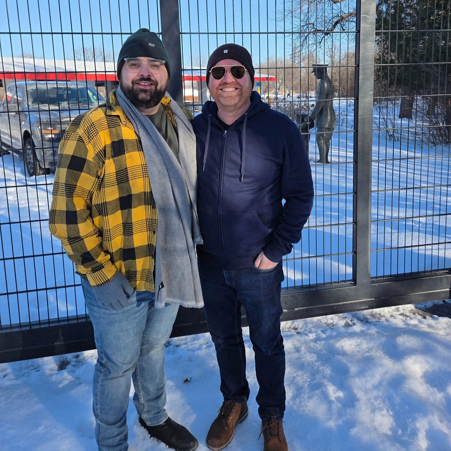 Hot trip back to the prairies for a quick tropical vacay. First time bringing a man home that I did not hire.